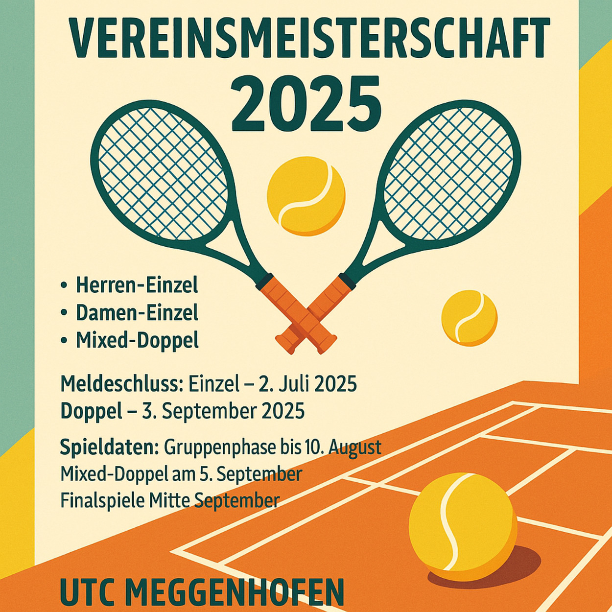 UTC Meggenhofen - Vereinsmeisterschaft 2025